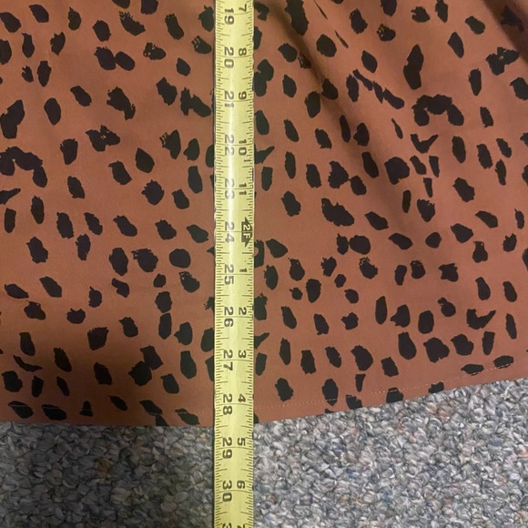 XL animal print ruffle shirt - Picture 10 of 11